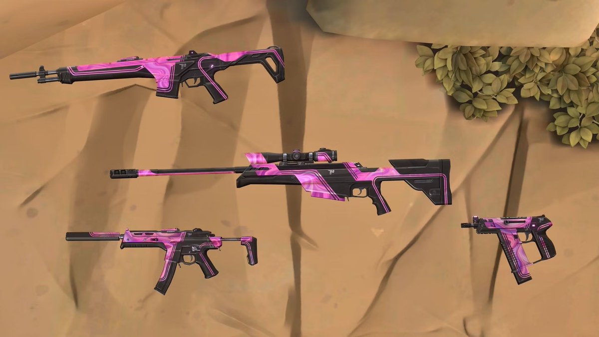 ValorLeaks's tweet photo. EP7 Act 1 Battlepass | #VALORANT 

Blush Skinline https://t.co/QYoXsKZAa0