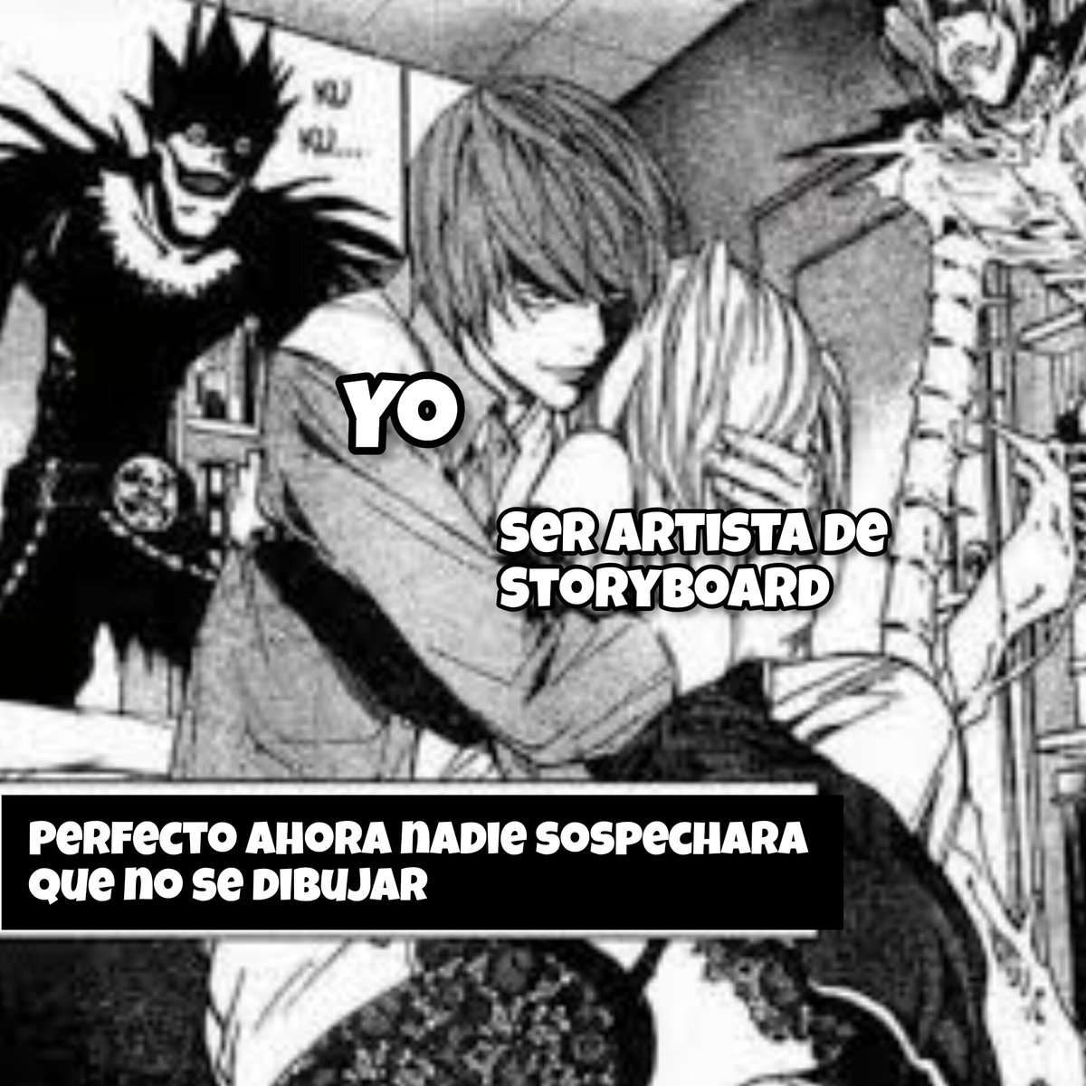 Cristia88077678's tweet image. XD #drawing #deadnote #Memes