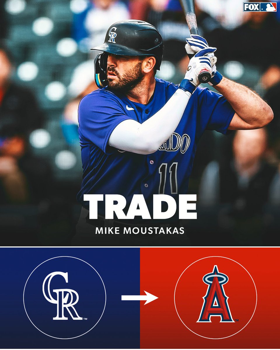 TRADE: The Angels are acquiring Mike Moustakas from the Rockies, per <a href="/ByRobertMurray/">Robert Murray</a>