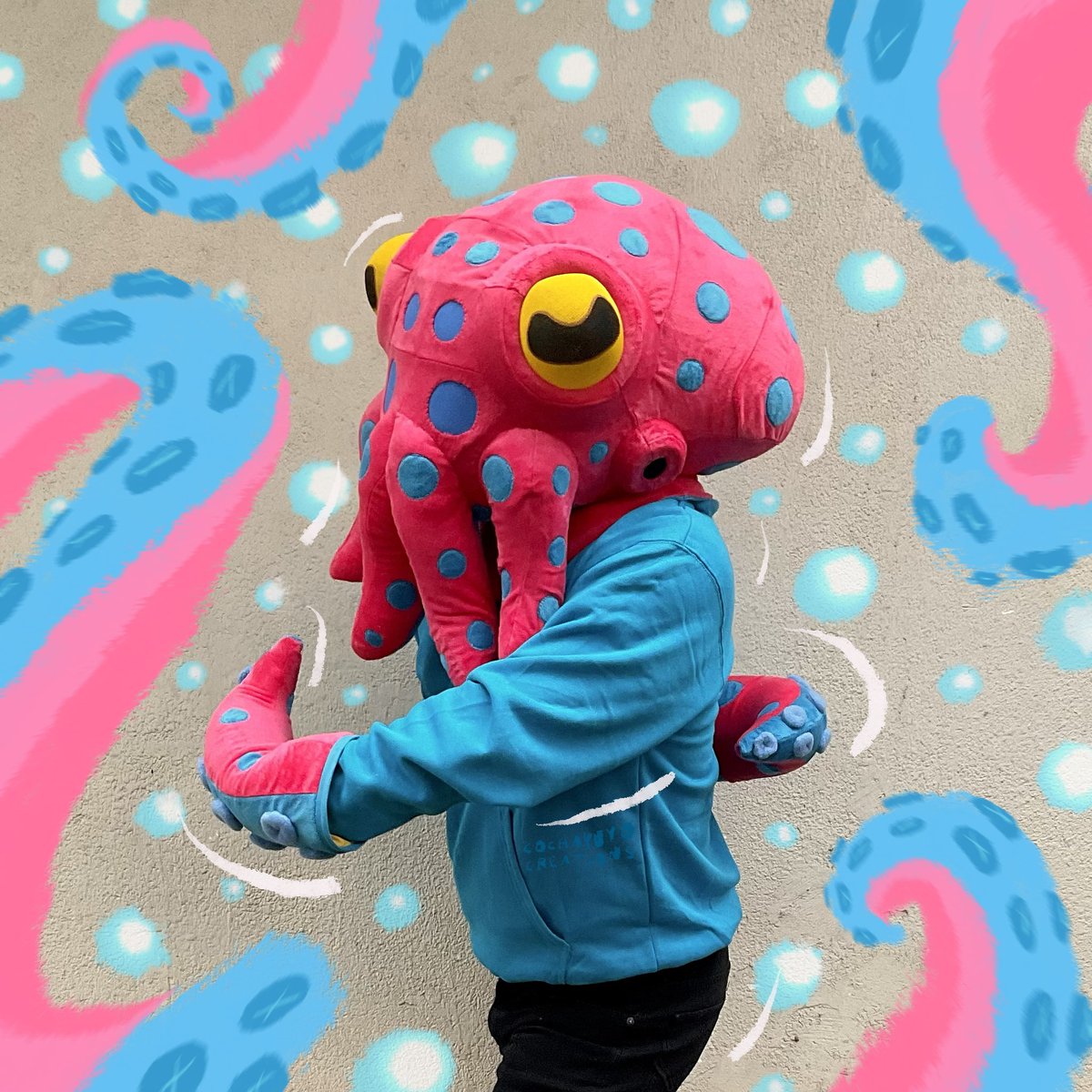 YuyoCreations's tweet photo. @zeekayart Hi! Im Cochayuyo! (Ko-cha-iu-io), I make artistic liberty fursuits. Mostly interested on unusual species, I would describe my style like stupid cute, or silly overload! https://t.co/zE5Uud042G