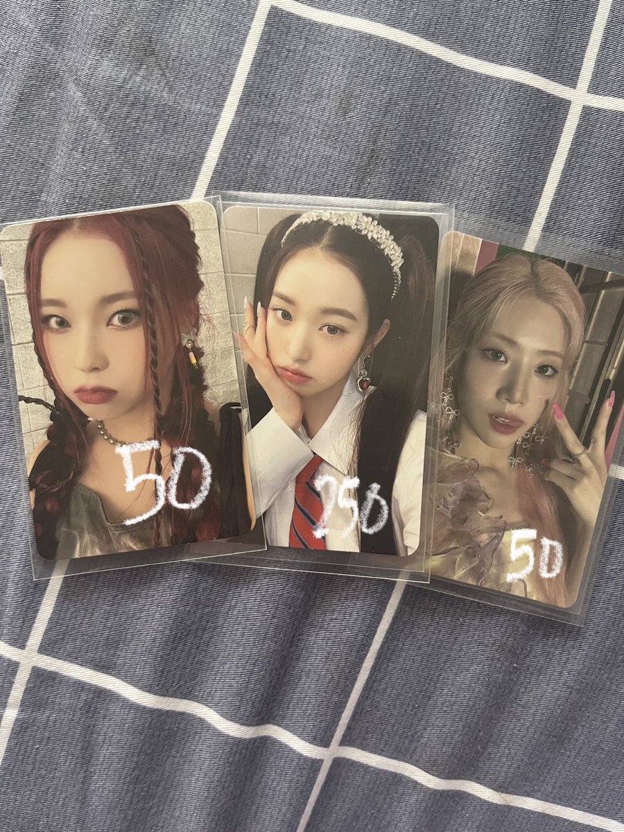 jicartzs's tweet photo. wonyoung love dive v1 set

! wts lfb ph 
 » x sensi, impatient 
 » PAYO / 2 days dop
   ◌ gcash
   ◌ flash exp| sco

🏷️ : nmixx kyujin loona kim lip ive https://t.co/Ylis8sdegu