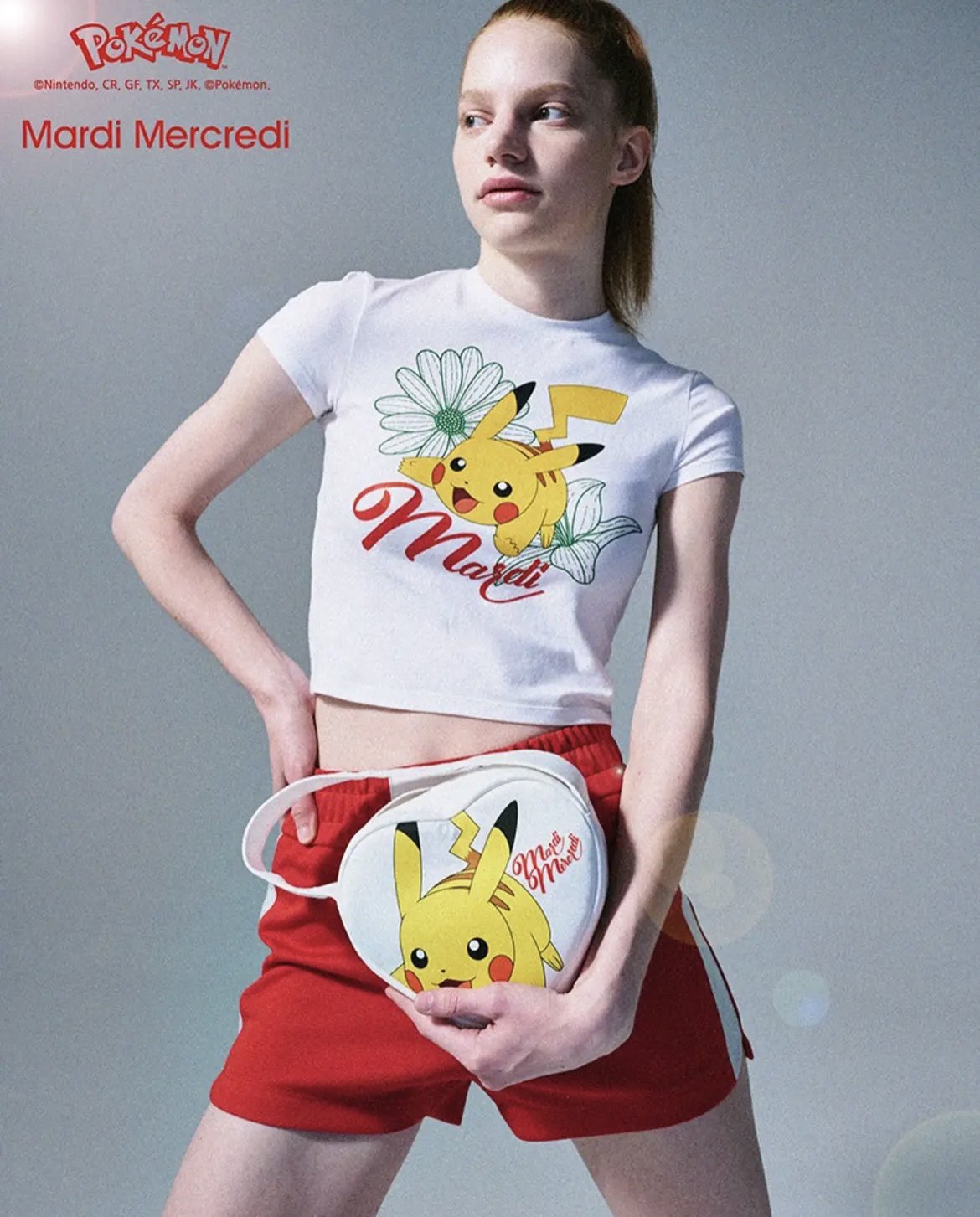 Mardi Mercredi pokemon コラボ ヒトカゲ スウェット