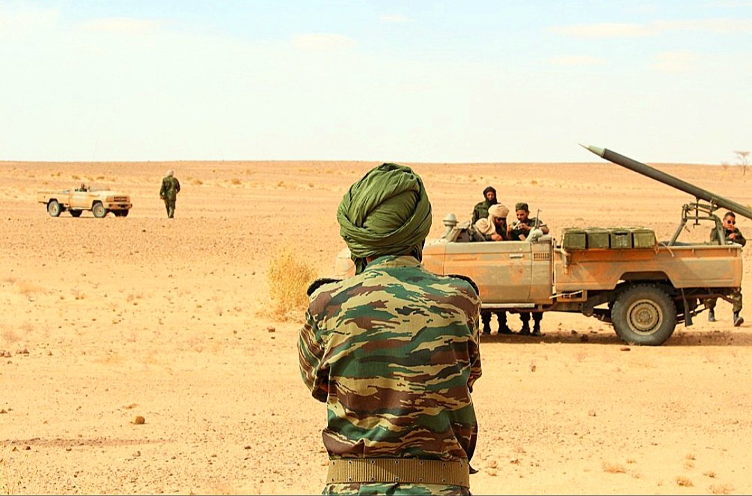 Comment la guerre d'indépendance du #Front_Polisario  intensifie une bataille sur un territoire longtemps contesté du #SaharaOccidental .

Abwa Ali, le commandant du deuxième district du Polisario , est satisfait de sa dernière attaque à la roquette contre le #Maroc. Il est un…