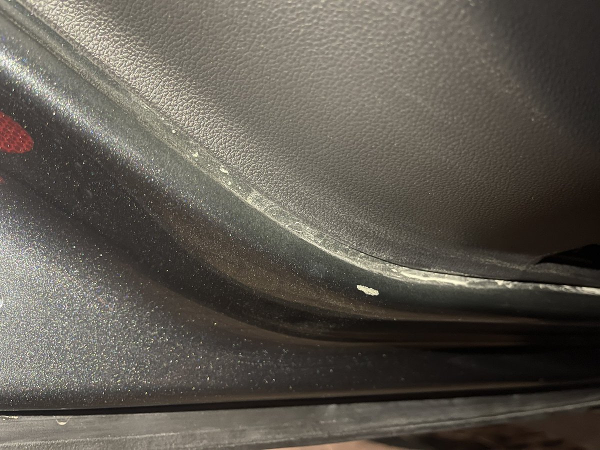 HarshMevada27's tweet photo. Just got my car back from a service at Landmark A’Bad and I'm really disappointed with the quality of the colour denting work. It's way below the standard I expected. What a waste of time and money. @volkswagenindia please address this issue and improve your service quality." https://t.co/DTWJryAwlP