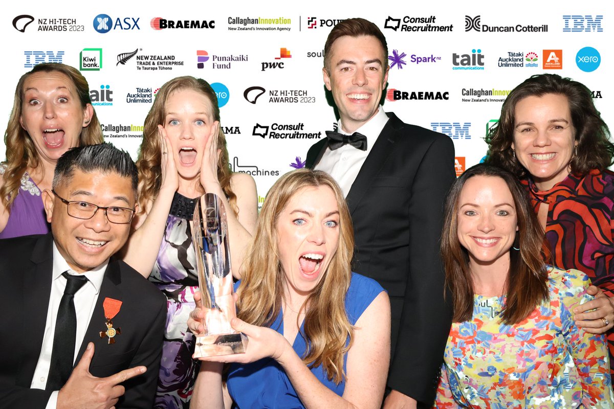 What an incredible night at #htanz Tech Awards - thanks to my crew for being there and to everyone who has inspired me on my journey 🙏