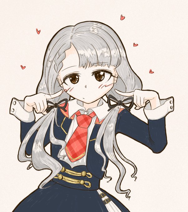 自分ギザギザいけます やらせてください
#ほっぺの斜線は可愛い
#ほっぺのギザギザは可愛い 