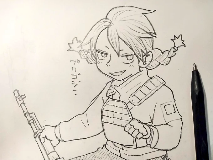じゃあとりあえず描いてみましたよ。 萌プリゴジン