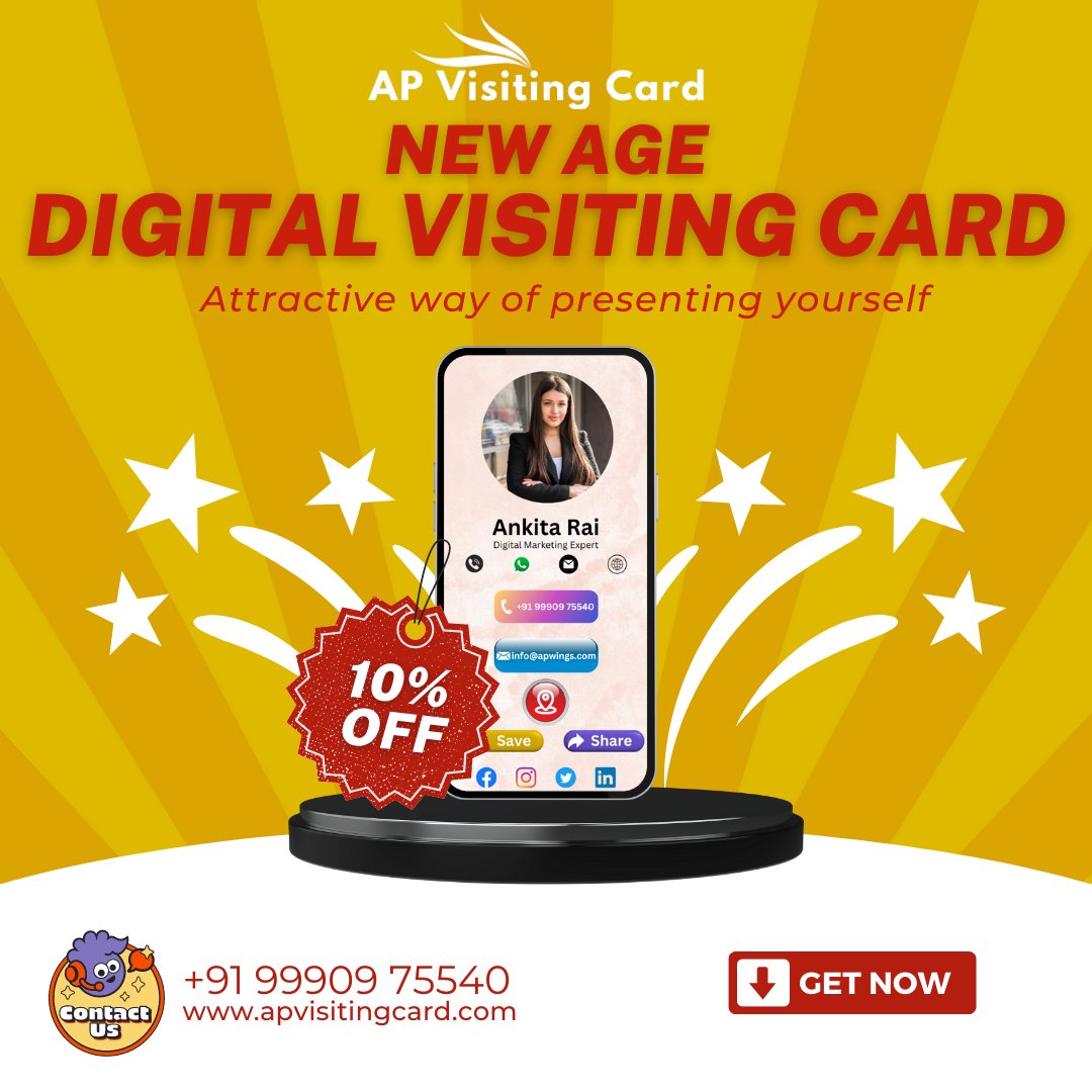 #APVisitingCards Provides You To Present Yourself In A Professional Way #onlinecards #smartcards #visitingcards #visitingcardsdesign #digitalvisitingcards #digitalvisitingcardcompany