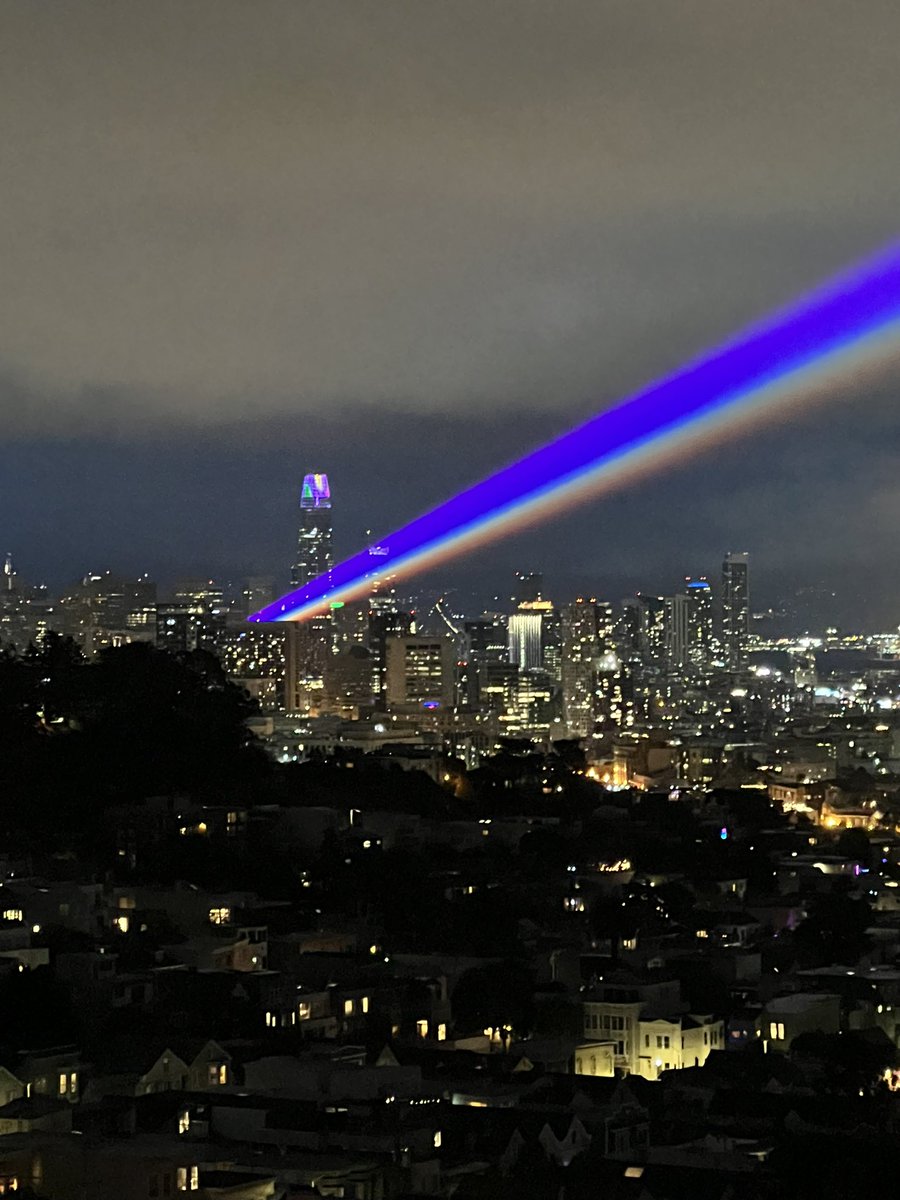 Happy #Pride2023 from #SanFrancisco - one of the major reasons this city will thrive is that it is welcoming to all including those of us in the #LGBTQIA #rainbow !