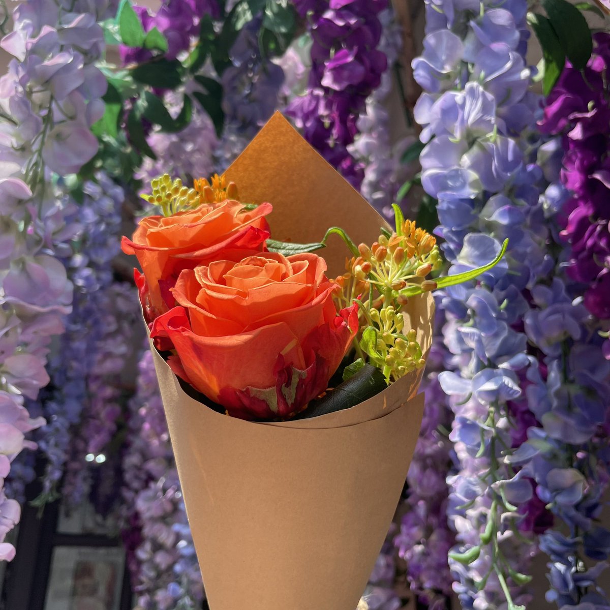 2023 히다카 호쿠토 생일카페 (@HokutodayFor23 ) 에서 방문해주셨습니다! 예쁜 꽃다발 감사합니다🧡