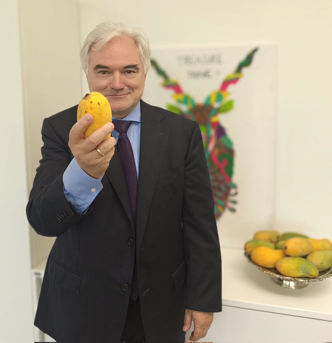 GermanyinPAK's tweet image. It&apos;s #mango time!!! 🥭
We love mangoes from 🇵🇰 for their unparalleled aroma, taste &amp;amp; juiciness. Savoring this summer fruit is pure bliss 😊 What&apos;s your favorite?
#PakistaniMangoes