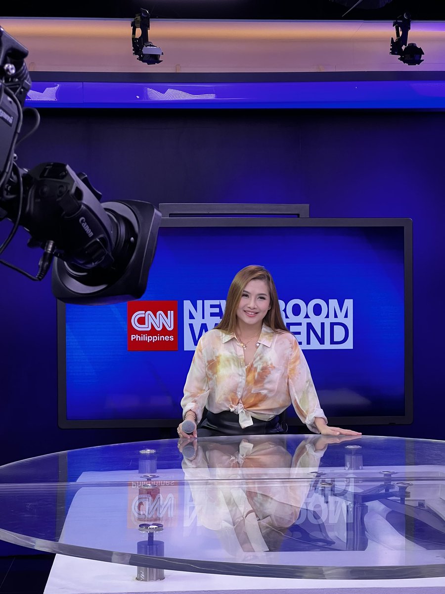 sherynregisreal's tweet photo. Thank you @cnnphilippines for having me 💙 https://t.co/Y7j7QyA2jj