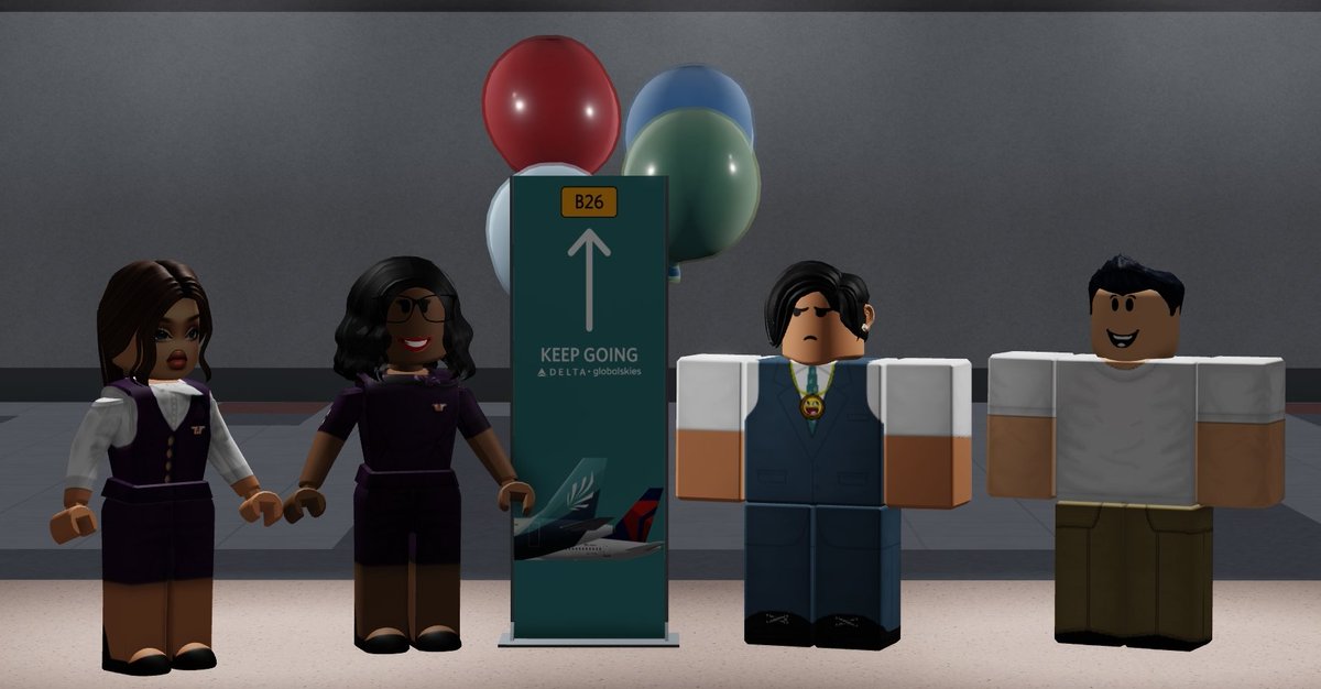 Roblox Delta Air Lines tweet media