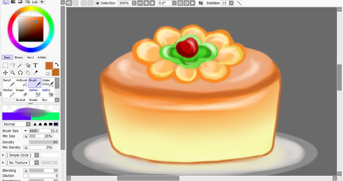 Anet_Viridiana's tweet photo. A cake practice π #digitalpainting #cakedraw #sketch #art https://t.co/V76etQb7F9