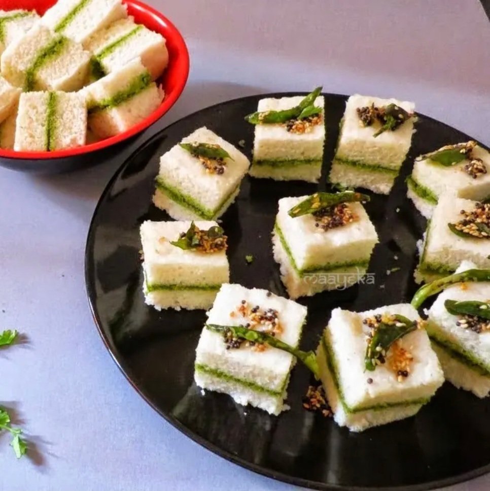 maayeka's tweet photo. Sandwich dhokla
Delicious savoury rice and lentil cake -specialty from Gujarat
Recipe https://t.co/QEZgdXgsl4
#Snacks #maayeka #food #Recipe #Indian https://t.co/1wqcMIWmSN
