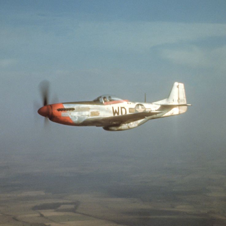 The North American P-51 Mustang, While she's no F4-U Corsair she's still a looker