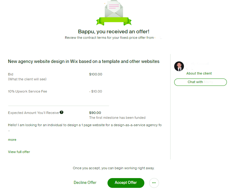 AcharjeejBappu's tweet photo. I got an offer to create a stunning 1-page website for a cutting-edge design-as-a-service agency in Upwork.

Contact me for any type of help with your Wix website. 
-------------------
Contact.bappu@gmail.com
https://t.co/iOpVpDMzge
https://t.co/vVhN0gPiq4 https://t.co/zxmWGGtV3Q