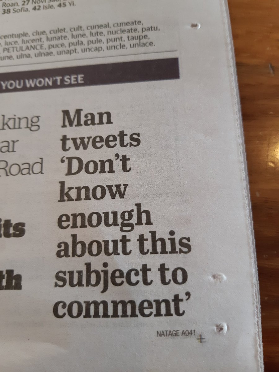 CannieW54's tweet photo. @deemadigan @vanbadham Just saw this in The Age after reading your tweet. 😂😂😂 https://t.co/ex4jOQPnhV