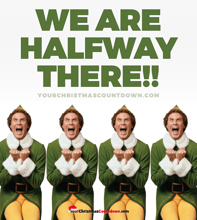 6 MONTHS UNTIL  #CHRISTMAS!
 🕒 YourChristmasCountdown.com 🎄🎅