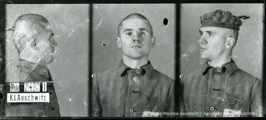 My name is Edward Serafin 🇵🇱, 
a farmer from the village of Kuczki.
I was born on June 2️⃣5️⃣,1911.
I was murdered by #Germans in their #Death camp #Auschwitz on March 11, 1942 at the age of 3️⃣0️⃣ only because 
I was a #Pole.
I survived 3️⃣ months.
Please, #NeverForget me!
#WWII
