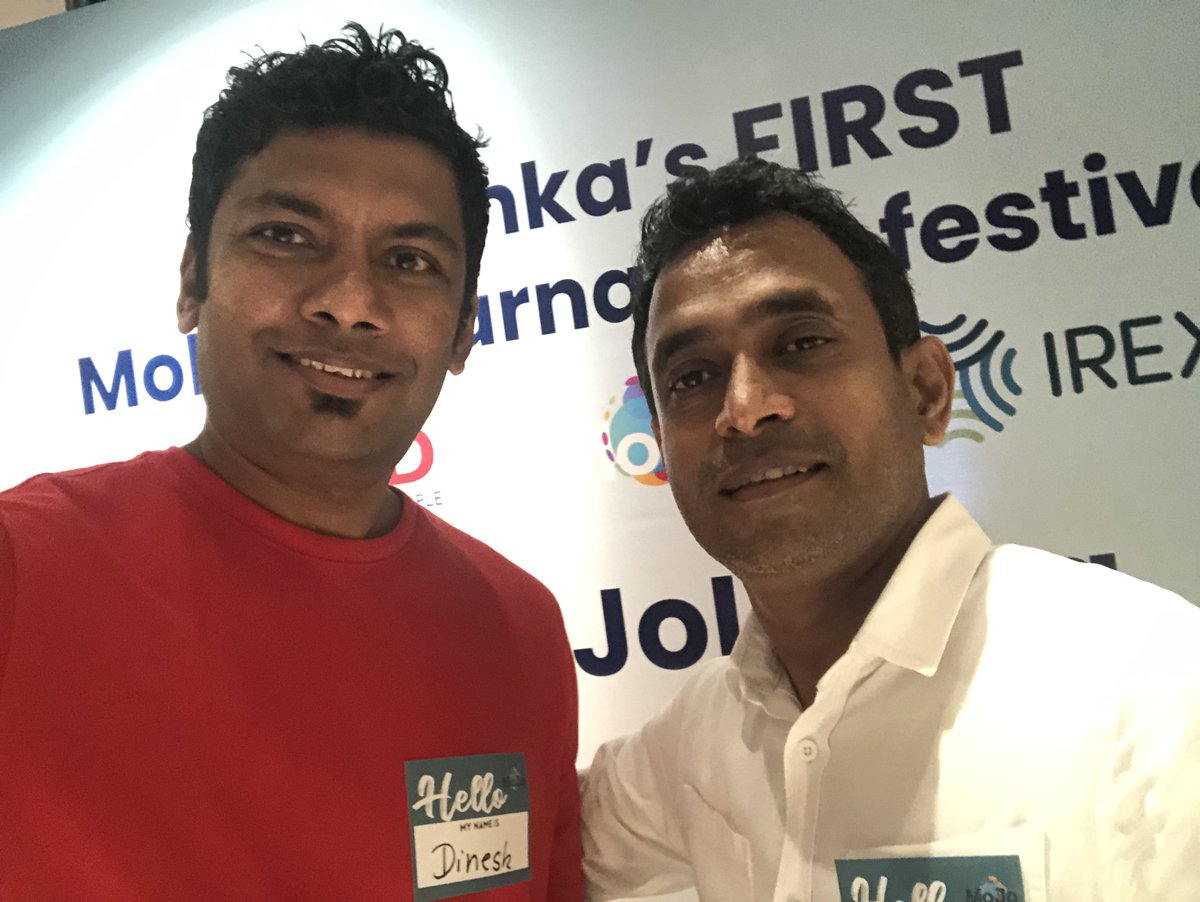 Grateful for the opportunity to attend an incredible #MojoLanka Mobile Journalism Festival where I met some truly amazing tweeps! 
<a href="/BuduMalli/">Budu℠</a>  <a href="/harshatsilva/">Harshana Thushara Silva</a> <a href="/SMascrenhas/">Sharon Mascarenhas</a> <a href="/anukipr/">Anuki Premachandra</a> <a href="/KalaniWrites/">Kalani Kumarasinghe</a> <a href="/kcsaranga/">KC Saranga</a> <a href="/AzizMaksuda/">Maksuda Aziz</a>
 @USAIDSriLanka #Networking #MoJo #LKA #SriLanka