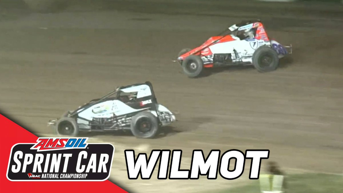 USAC Racing on Twitter "HIGHLIGHTS USAC AMSOILINC Sprint Car National Championship Wilmot