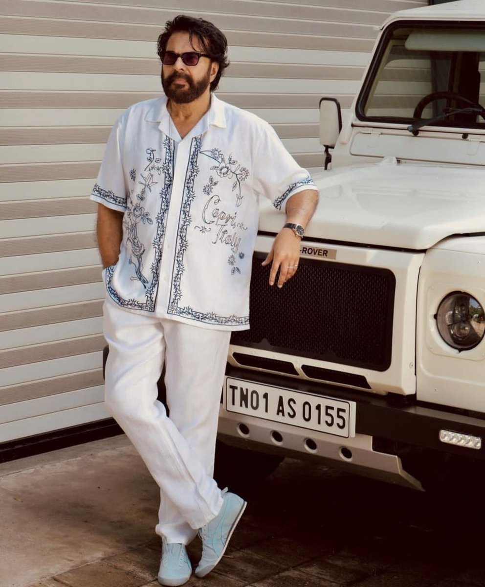 .@Mammukka Latest 🥵🔥

God damn hot, This man in his 70s is provoking youths by his style and swag.!! 🫠😎

#Mammootty #KannurSquad
#Kaathal #Bazooka #KingOfKotha