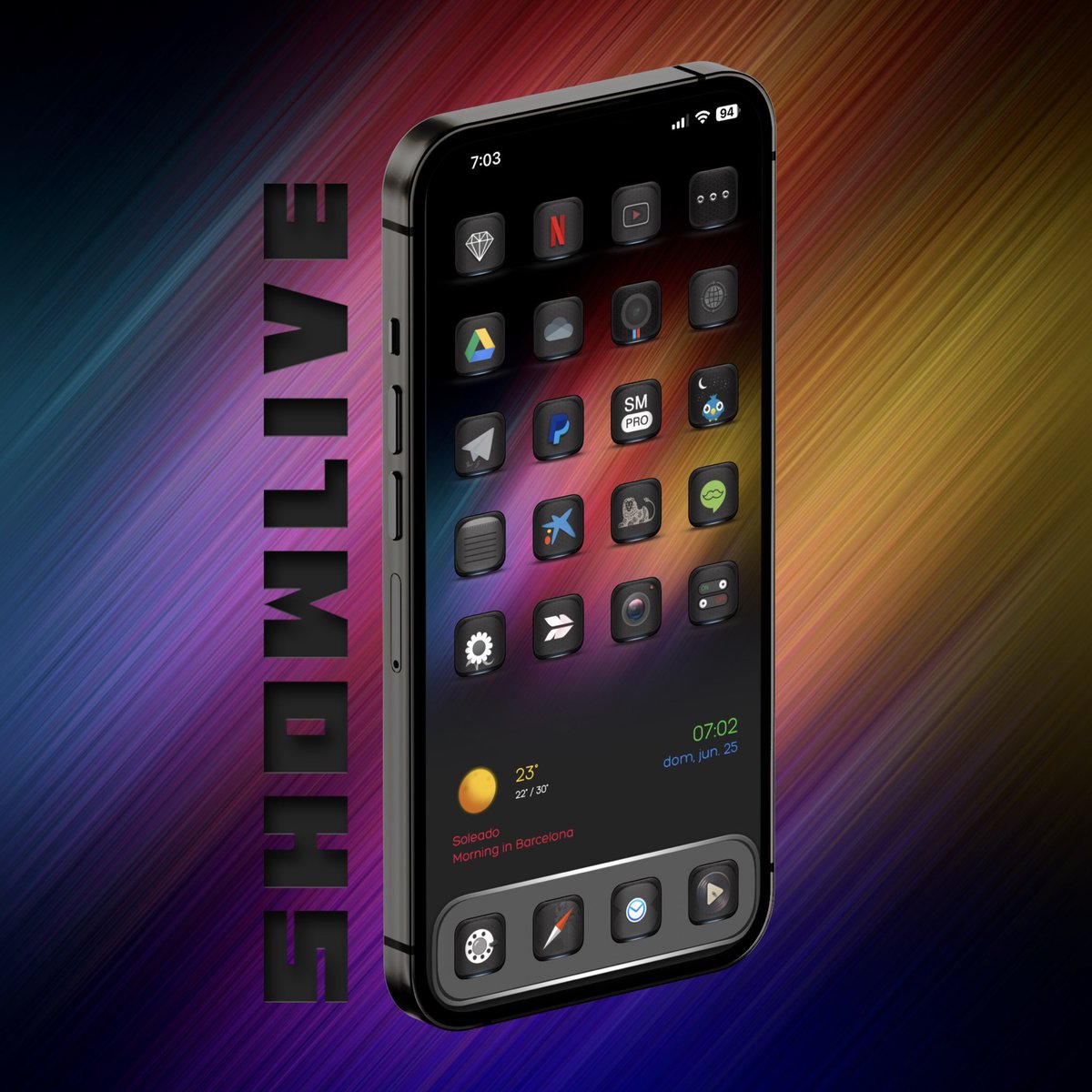 Good morning🌎🙋🏽‍♂️📱13 Pro Max🕺🏽ShiwCuts,ShiwAE and ScreenshotsSL🔥😍by @SeanKly no jailbreak ShowTheme by my dear @jennysblessed🤛🏽Cute icons Dark Dell🔥😍by my brother @moondr1 SWAaap🔥by @TeboulDavid1 wall by @fresh0_ @EliseMihael @UtdAll @kelvingenao01 @Leonel182520 @luis9_49