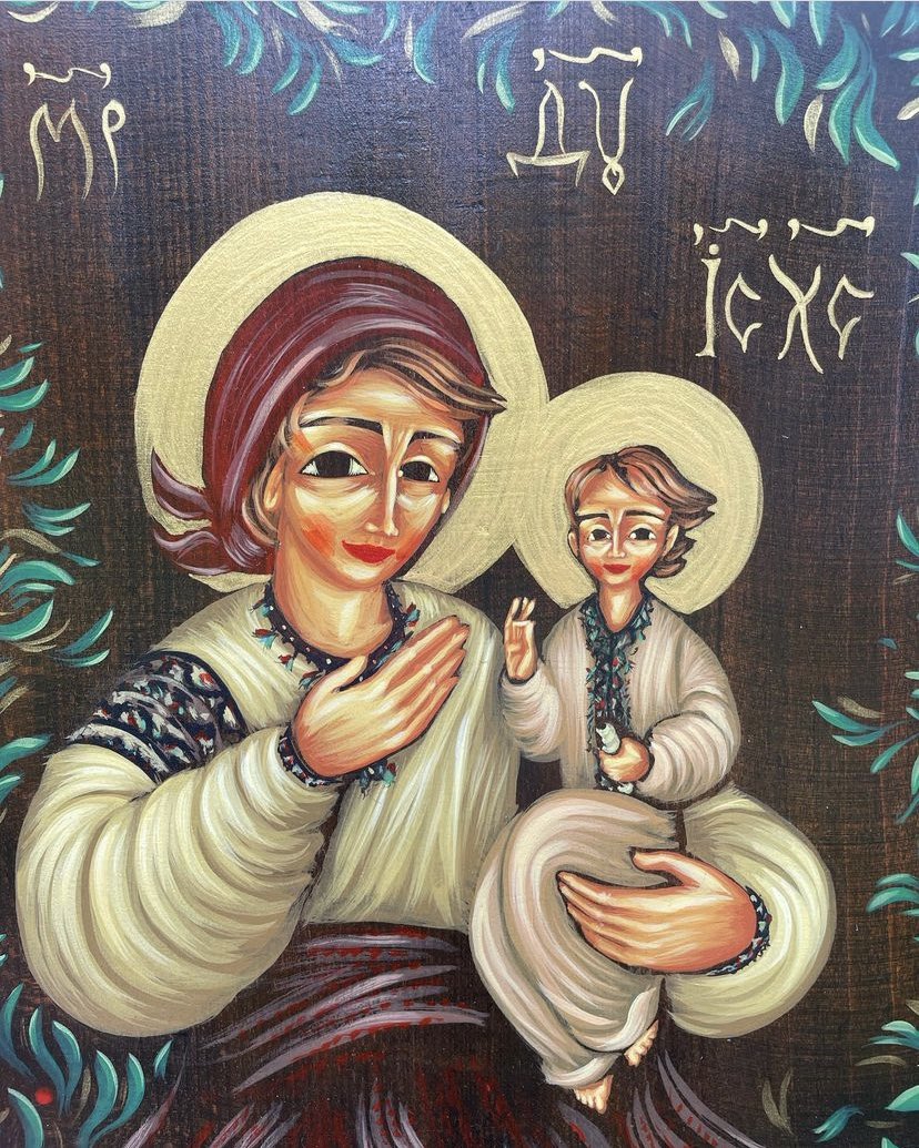nebheprura64's tweet photo. Theotokos Hodegetria by Lviv master Roman Barabakh. God bless you, my friends! #Theotokos #Hodegetria #Ukrainianart #art #faith #Icon #Blessings https://t.co/0D1awMNqSc