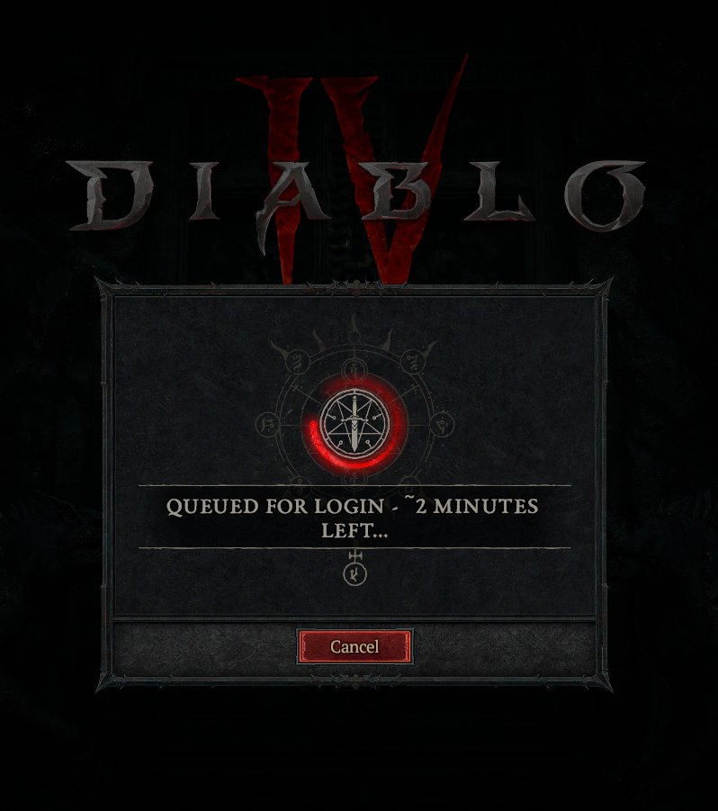 @BlizzardCS I wonder what's next, 3 minutes? 

Seriously, give us an offline mode so we don't have to deal with this crap.