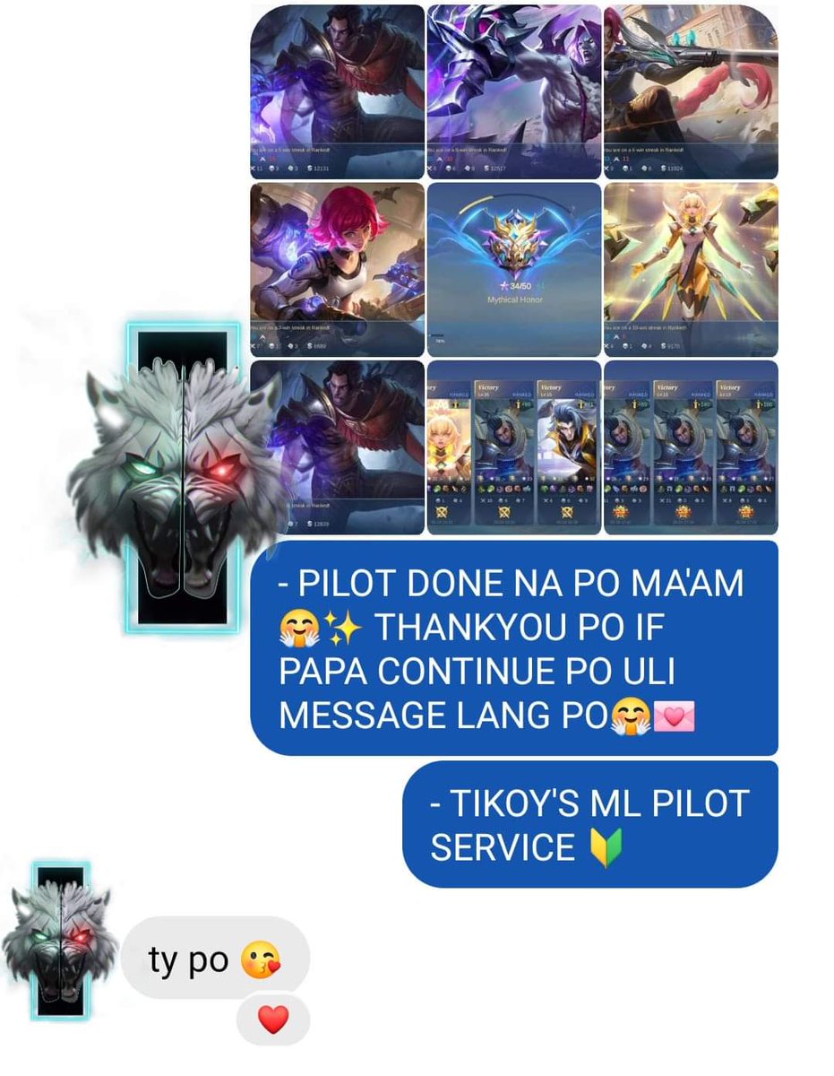 TIKOYMLPLTSRVC's tweet photo. - #72 CLIENT FOR S28!🔥

🔰 TIKOY'S ML PILOT SERVICE 

🔰 PILOT DONE 

🔰 DM FOR INQUIRING 

  -  [ MOBILE LEGENDS PILOT ] - 

🔸SLOT AVAILABLE ✅

#mlpilot #pilotml #mlpilot #legitpiloter #pilotml #mlbb #ml #mobilelegendspilotservice #mobilelegendsbangbang https://t.co/hacZv718mn