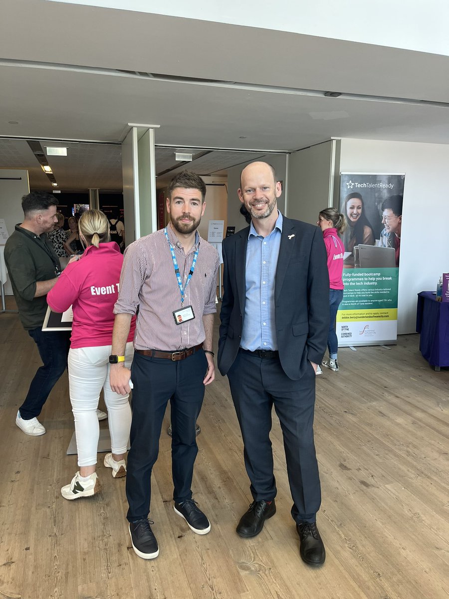 8. #TechNExt23 Tech Talent Event 🗣️ 

We attended the @TechNExt_UK @TechTalentEng event on Thursday at the @balticgateshead 

The aim of the event was to inspire, motivate and inform the next generation of tech.

We even had the opportunity to briefly chat with @MayorJD