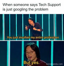 GeekOfAllTrades's tweet photo. Prereq for tier 2 helpdesk, Google faster than the other guy applying for the open position...
#helpdesk #itsupport #sysadmin #msp #putinaticket #changeyourpassword https://t.co/owrqDNSSBK