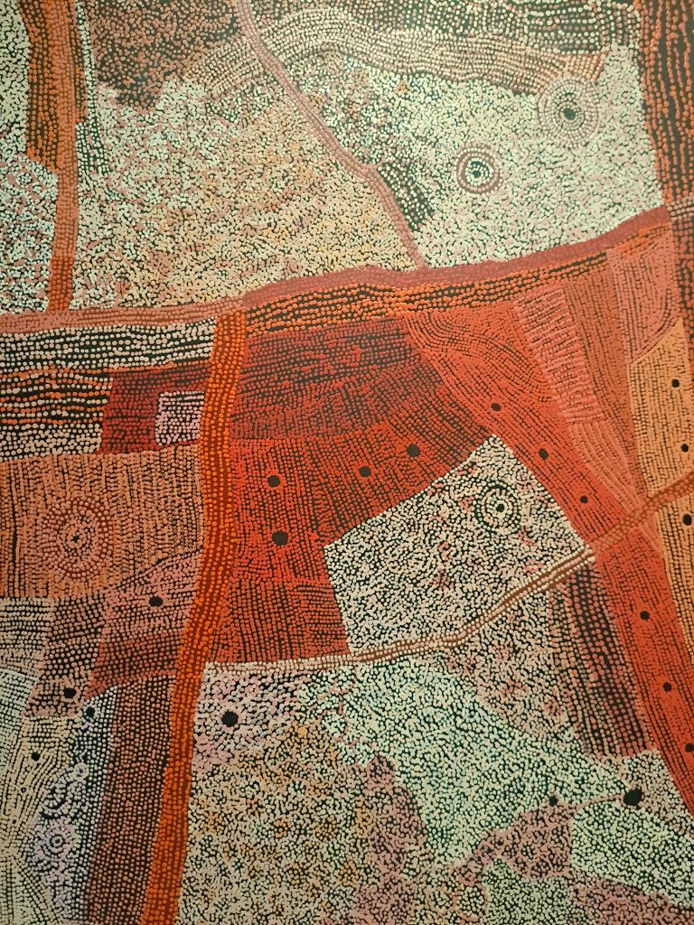 Enjoying exploring @hotagc between conferences #combiSIG23 &amp; #ANZAHPE2023 amazing first nations women's art on level 4.  Recommend for any delegates in the neighbourhood