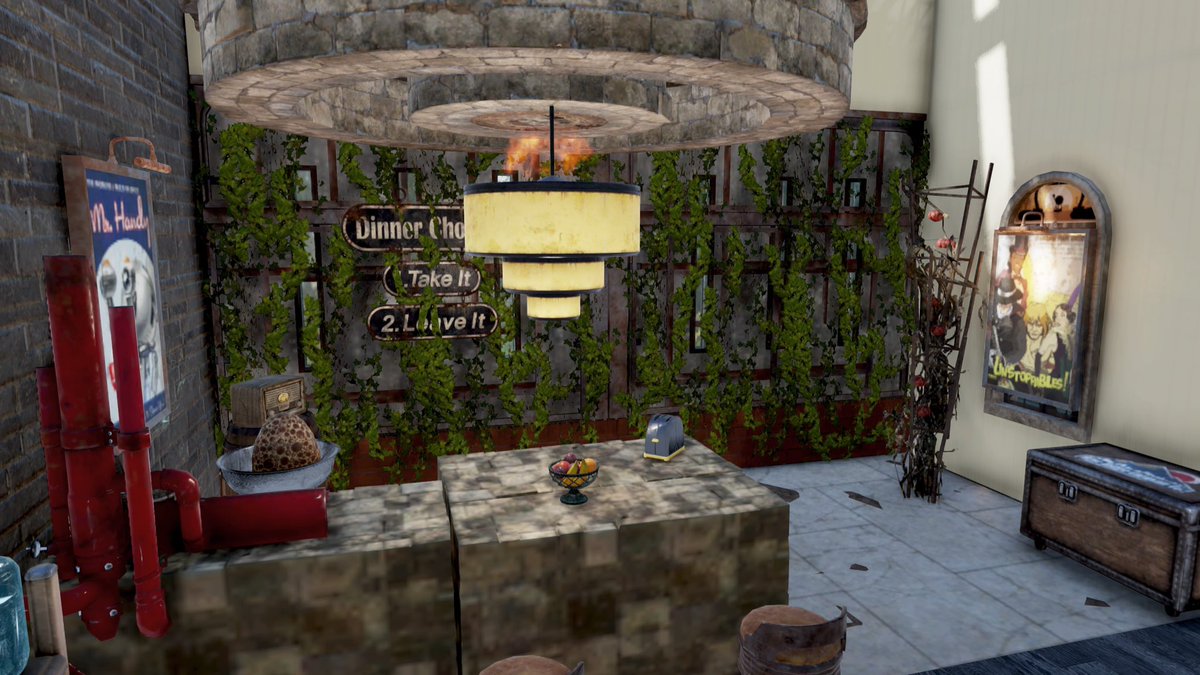 white31864779's tweet photo. 長らくお待たせしました!!
ではっ、ご紹介します!
New camp🏕️
【modern HOUSE】
ホワイトスプリングにて建築させてもらいました。
傾斜を生かして螺旋を作り玄関を寄り良い感じにしてみました。
是非閲覧してください☺️
#Fallout76
#Fallout76camp
#CBU76
#フォールアウト76 https://t.co/IdQVkdNNbW
