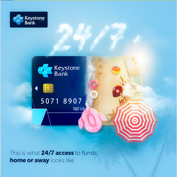 keystonebankng's tweet image. Enjoy this and many more benefits when you use any of our debit cards!

#KeyCards  
#KeystoneBank 
#MakeItHappen