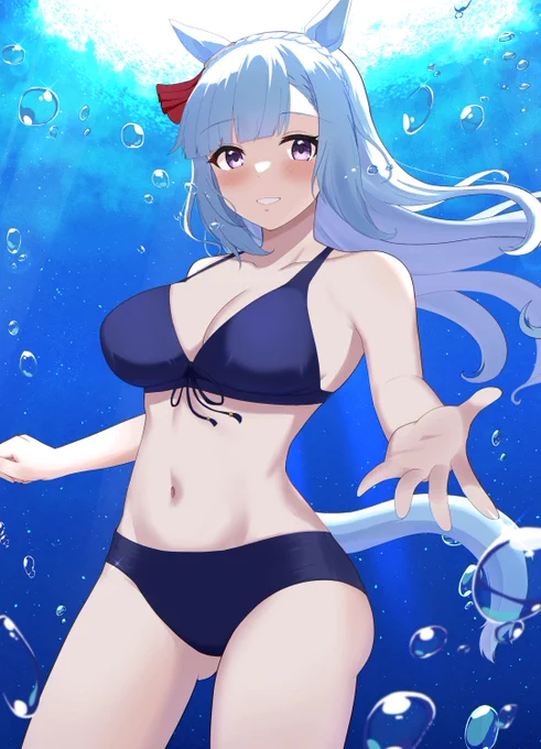 海を照らす硝子の少女 #ウマ娘 #メジロアルダン