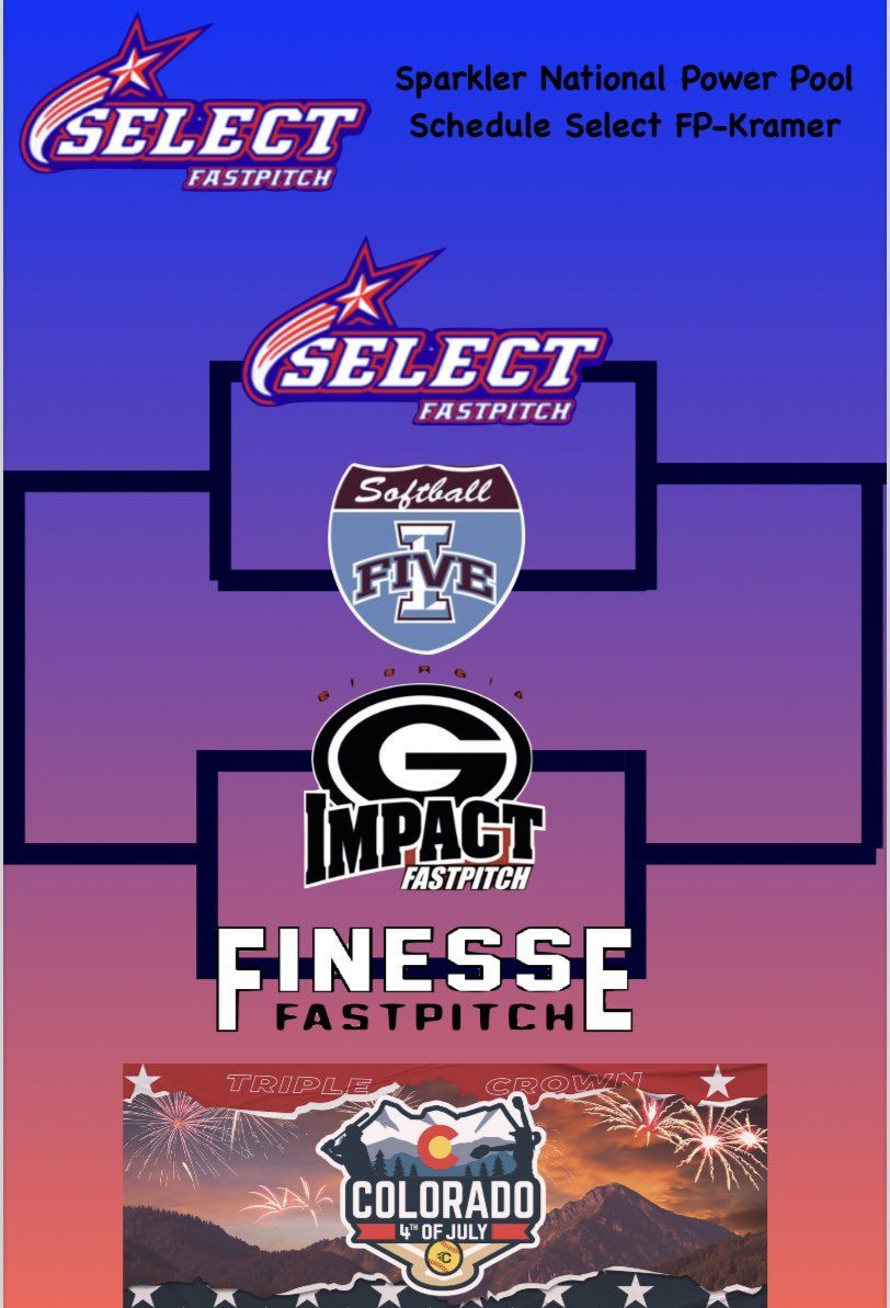 Just a few days away from competing out in #Colorado National Power Pools <a href="/TCSFastpitch/">TC Fastpitch</a> <a href="/COSparkFire/">CO 4th of July</a>.