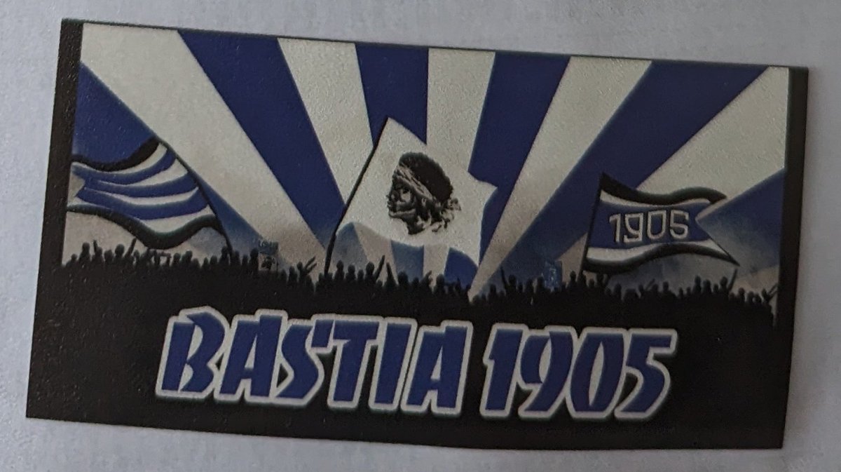 1jour1stick's tweet photo. 1. Bastia 1905 est le groupe qui a pris la relève des #TestaMora (#TM92) 
@B1905Ufficiale est actif de 2005 a 2017 https://t.co/Ow4E4St8a4