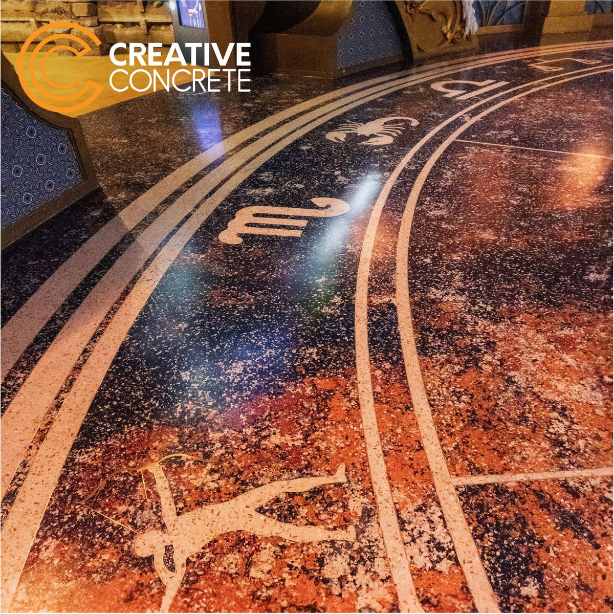 creativecreteme's tweet photo. Terrazzo is Your Canvas:  A complex piece that required the blending of multiple colors within intricately fabricated brass elements to produce this inspiring floor at Sea World Abu Dhabi.
 
#epoxy #CrystalTop #terrazzo #ColoredGlass #crystalglas #ElastoCrete212 #epoxyterrazzo https://t.co/Y1gfo0GXeQ