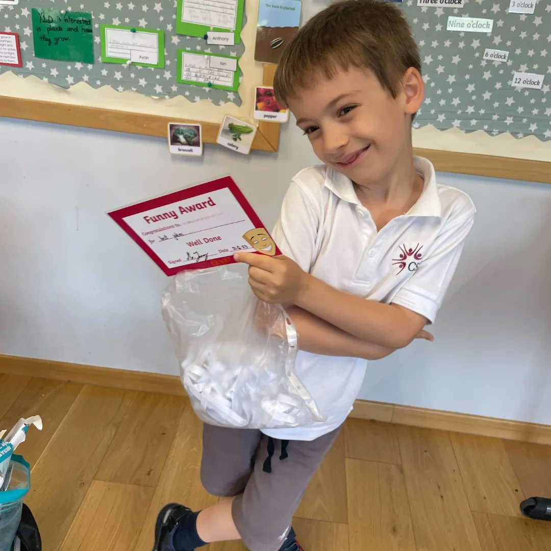 📚 For our last Inspiring School Stories of the year, meet Victor from Year 2D, and his
bag of jokes! 🎉
 
#Inspiringschoolstories #confidence #belonging #primary #keystage1 #ks1