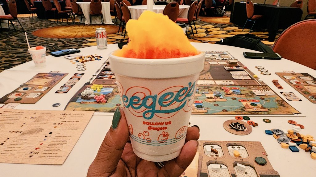 Love that <a href="/RinConGames/">RinCon Games</a> treats us with Eegee's! 😋😋😋