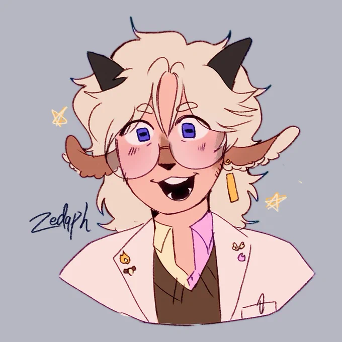 I like him a lot, i just never drew him  #zedaphfanart
