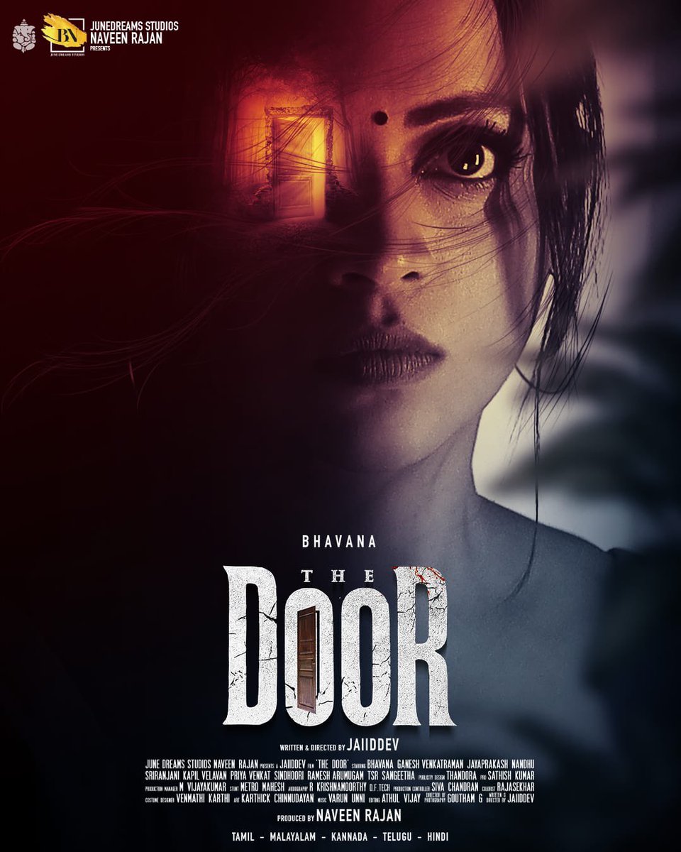 *Discover The Door's hidden mysteries.* #ProducerNaveenRajan #THEDOOR #TheDoorMovie #Bhavana86 #Jaiiddev @talk2ganesh @Priyaaavenkat @SindhooriC @Roshni__roshu @jaiiddev @gouthamgdop @VenmathiKarthi @raveena116 @cutbycut24