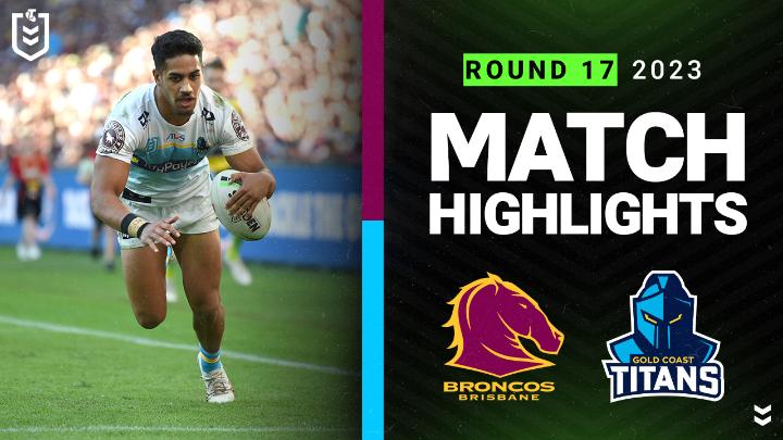 Brisbane Broncos v Gold Coast Titans, Round 12, 2022