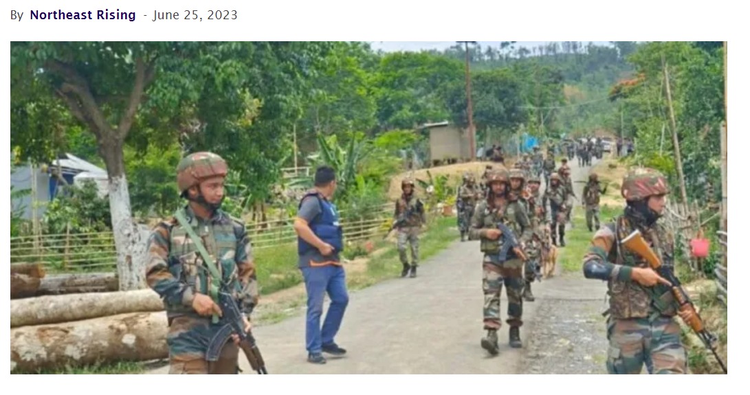 DynaMaibam's tweet photo. Breaking: Bridge blast in Manipur prompts police probe and NIA's intervention for national security concerns. Authorities focused on safety measures and identifying culprits. #BridgeExplosion #PoliceInvestigation
#ManipurRiots #manipurviolence #ManipurBurning #ManipurOnFire #ManipurNews @narendramodi @AmitShah @PMOIndia @ndtv @aajtak @TimesNow @ABPNews @BBCIndia #OneMeitei #SaveManipur #SaveIndia #SaveIndigenous #PeaceInManipur #Truthprevail #Meiteiunited