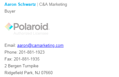 SeaFrogs's tweet photo. @CAGlobalNJ Hi, we would like to make a confirmation.   
Is this person one of your employees ? 
Aaron Schwartz
C&amp;A Marketing
Email:aaron@camarketing.com
Phone:201-881-1923
Fax201-881-1935
2 Bergen Turnpike
Ridgefield Park NJ 07660 https://t.co/NjiZ4No19q