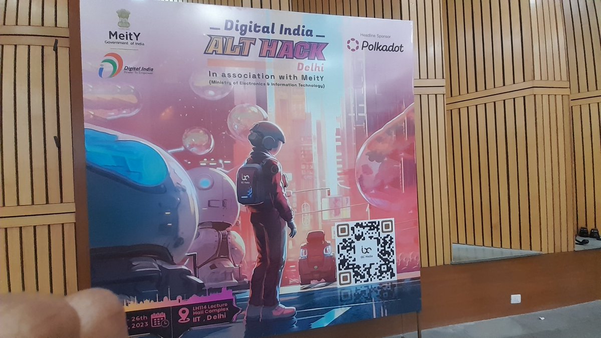 Abhishek6262626's tweet photo. Day- 6 Event/session by @IBCMedia_ sponsored by @Polkadot at IIT-DELHI.
On the topic of: polkadot, Ask Plato, Idea submission on the projects of Blockchain using Rust Programming.
Thanks, ibc or polkadot, for this wonderful initiative.
#digitalindialthack #ibcarmy #ibcalthack https://t.co/ZPTcRE1Y9v