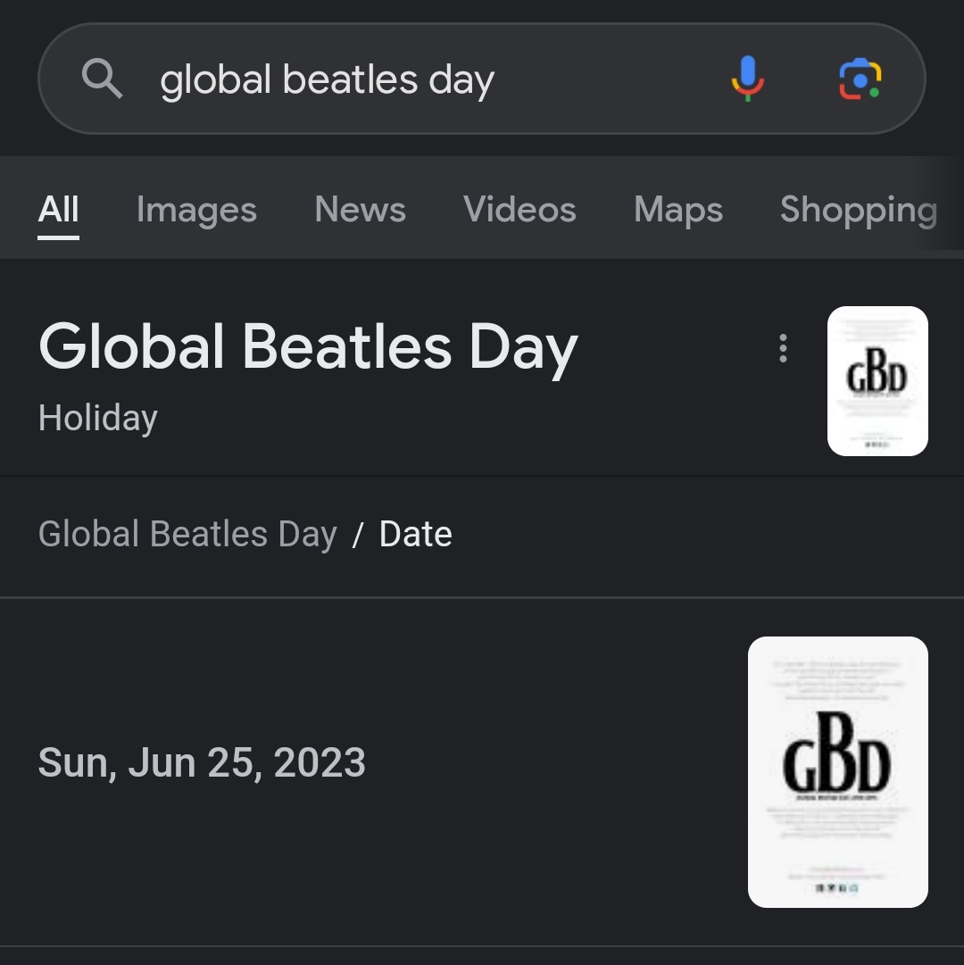 travelingwilbri's tweet image. OH MY GOD HAPPY BEATLES DAYY