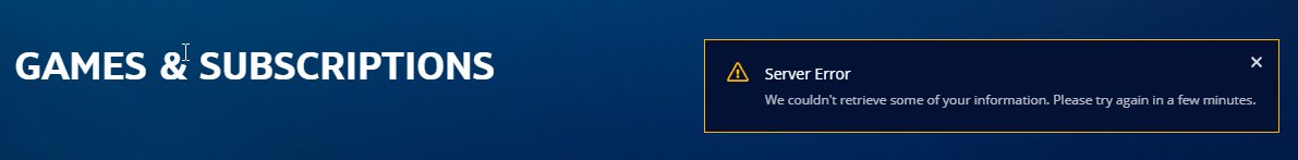 Scymplex's tweet image. Not just #D4, its ALL Battle.net games it appears, including #WoW